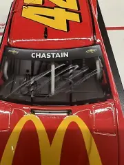 Autographed Ross Chastain 2021 # 42 McDonald's Darlington Throwback 1/24 Action