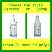 Golf Grip Tape Solvent Activator Spray or Squeeze Bottle For Regrip Strip/Roll