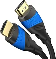 KabelDirekt 8K & 4K HDMI Cable – 0.3m – Designed in Germany – Supports 4K@120Hz, 8K@60Hz, UHD, Ethernet – HDTV, PC, PS5, Xbox, Switch & All Other HDMI Devices