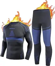 [NOOYME] Thermal Underwear for Men Long Johns for Men, Long Underwear Mens Base Layer Men for Cold Weather
