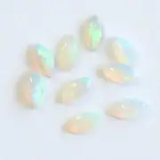 5 x 2.5mm marquise set of 9 Australian opal natural solid loose unset stone