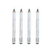 Shiseido - Eyebrow Pencil - 01 Black (4ea) Set