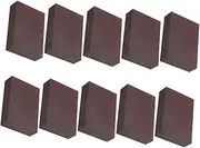 [LALAFINA] Rust Pot Cleaning 10 Pack Sponges Decontamination Sponges for Kitchen Pot Wiping Tools Strong Quick-Drying Sponge Materials