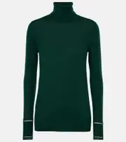 [Chloe] Chloé Wool turtleneck sweater AU 12 green