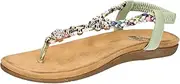 [2Go Fashion] Women's 8018-819 Flat Sandals