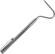 DIKACA Stainless Steel Snake Hook Retractable Reptile Tool for Safe Handling of Snakes and Heavy Duty Design with Duckbill Hook for Gentle Capture for Snake