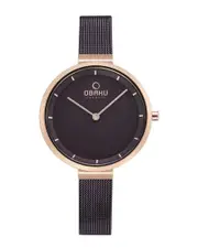 Obaku Women's Walnut Watch