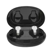 XY-5 TWS Wireless bluetooth 5.0 Earphone Macaron Colorful Mini Touch Control Handsfree Headphone with Charging Box BLACK COLOR
