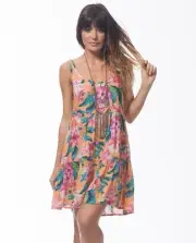 SALE! $44 RIP CURL PARADISO COVER UP BEACH LIGHT ORANGE Medium Large code 25-68