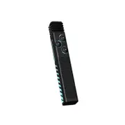 2 In 1 Mobile Phone Wireless Bluetooth Microphone Audio Karaoke Professional Reverb KTV Microphone-Black