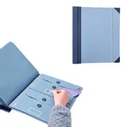 Go Missing Binder Folio Document Organizer Expanding File Folder