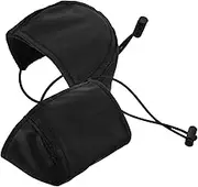 ROMISBABA 2Pcs Wear Resistant Shoe Cover for Car Driving Black Brake Throttle Shoe Heel Protector Compatible with Flats and Wedges Easy to Put with Lining for Heel Protection