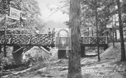 Bloomsbury Park Rustic Bridge Raleigh North Carolina NC - REPRINT