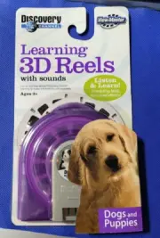 SEALED Discovery Channels Sounds Learning DOGS & PUPPIES view-master Reels Pack
