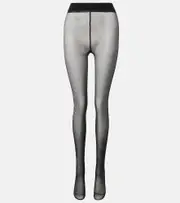[Blumarine] Blumarine Embellished tights S/M black
