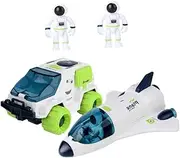 1 Set Interesting Space Astronaut Space Shuttle Model with Shuttle Astronaut Figures for Household for Imaginative Play