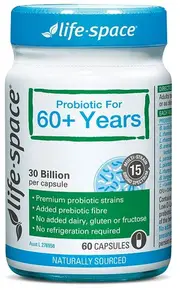 Life Space Broad Spectrum 60+ years Probiotic 60 capsules