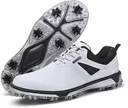 [EHQZN] Men's Professional Golf Shoes Golf Walking Shoes Waterproof Golf Shoes Comfortable Breathable Golf Shoes Golf Sports Shoes