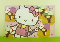 在飛比找樂天市場購物網優惠-【震撼精品百貨】Hello Kitty 凱蒂貓 卡片-鬆餅粉