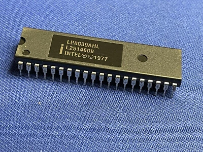 LP8039AHL L2514669 INTEL 8039H CPU VINTAGE 1984 40-Pin DIP Rare COLLECTIBLE QTY1