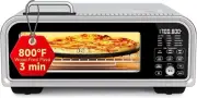 Air Fryer Toaster Oven Combo, 15-IN-1 Digital Stainless Steel Airfryer,18L Pizza