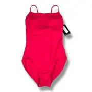 Bloch Dance Women’s Nejor Microlux Camisole Leotard Berry Size Medium NWT