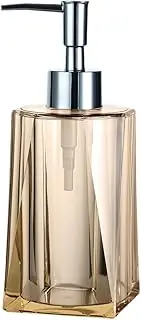 Generic Hand Soap -Donor -Lotion Dispenser with Pump Holder Fashion Reusable Liquid Pump Bottle for Worktops -Bathroom Trips, Champagne Gold, as described