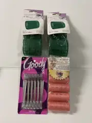 Hair Care Rollers & Pins NEW Lot/4