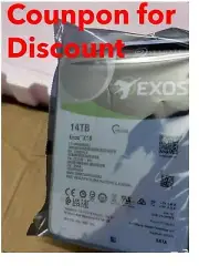 Seagate Exos X18 14TB 7200RPM SATA Harddrive 3.5in Enterprise HDD ST14000NM000J