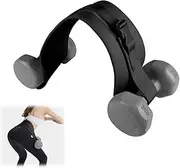 Hip Thrust Belt for Dumbbells and Kettlebells, Adjustable Booty Belt with Slip-Resistant Padding for Hip Thrust Glute Bridge Squats Lunges