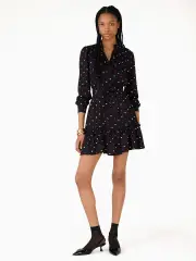 Darling Hearts Ruffle Shift Dress