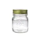 Lemon & Lime Roma 8cm Glass Conserve Jar 200ml Kitchen Container Home Storage