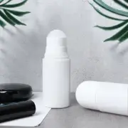 10PCS plastic roller bottles for lip gloss Cosmetic Bottles Roll On Amber