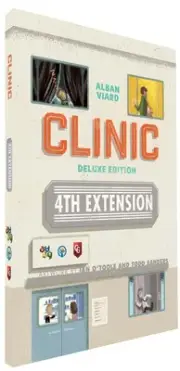 : Clinic Deluxe Extension 4 - Strategy Board Game Extension, 1-4 Players, Age...