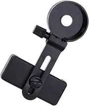CIYODO Phone Scope Mount Adjustable Smartphone Clamp for Telescope Binoculars and Microscope Clip Photography Adapter for Nature Exploration and Sharing