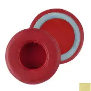 Geekria Protein Leather Ear Pads for Monster Beats Pro Detox Headphones (Red)