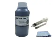 Refill Black Ink Kit for All Hp Inkjet Printer Cartridge 10oz + Syringe