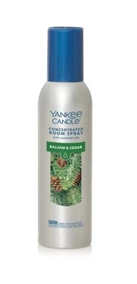 Yankee Candle BALSAM & CEDAR Room Spray Home Fragrance Holiday Air Freshener New