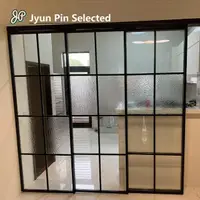 在飛比找momo購物網優惠-【Jyun Pin 駿品裝修】嚴選龍之介玻璃推拉門 玻璃格間