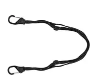 Motorcycle Luggage Straps, Adjustable Helmet Rope, Heavy Duty Elastic Design, Secure Hook Fasteners, 23.62 Inches, Travel Transport for Securing Loads to Bikes and Motorcycles