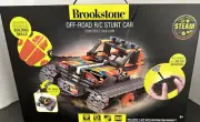 Brookstone Off Road R/C Stunt CarRemote Control Building Set NIB G/6