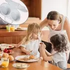 Steamer Tool Baking Double Cup Microwave Eggs Draining Egg Boiler Egg Steamer