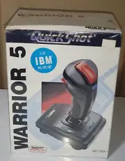 QuickShot Warrior 5 (QS123A) Deluxe Analog Joystick IBM PC