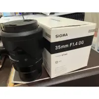 在飛比找蝦皮購物優惠-SIGMA 35mm f1.4 DG HSM ART FOR