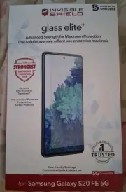 ZAGG Glass Elite+ Glass Screen Protector for Samsung Galaxy S20 FE 5G