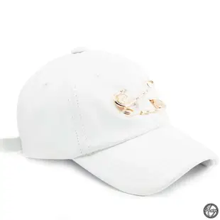 Hater Snapback【HU141~142】 Gold Pin Cap 別針老帽 - 黑/白 皮革 鴨舌帽