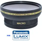 62MM HD 4K 8K PANORAMIC WIDE ANGLE FISHEYE LENS + MACRO LENS FOR LUMIX DC-G9