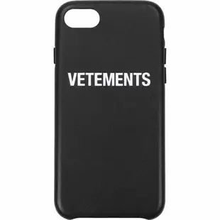 [二手] 【義大利直送】全新品 Vetements iPhone 保護套 iphone 8 男士塑料黑色白色