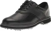 [FootJoy] Men's FJ Originals Golf Shoe, Black/Black, 12 Wide