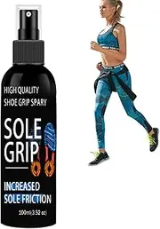 [Generic] Sole Traction Spray - Shoes Grip Spray | 100ml Basketball Sneaker Traction Enhancer, Shoe Bottom Protection Mist, Court Shoe Booster, Sneaker Performance for Basketball Supplies
